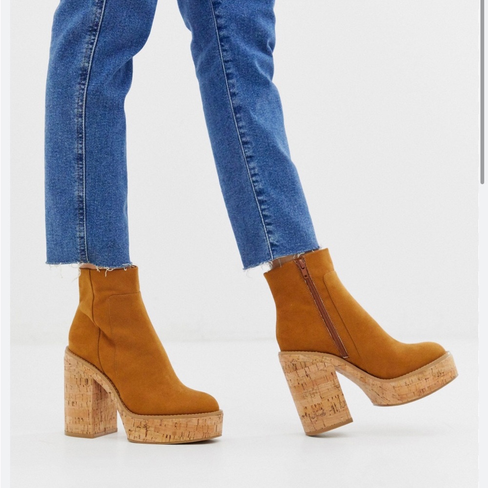 ASOS Design Cork Equator Platform Boot